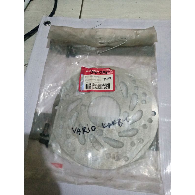 piringan cakram depan Vario karbu
