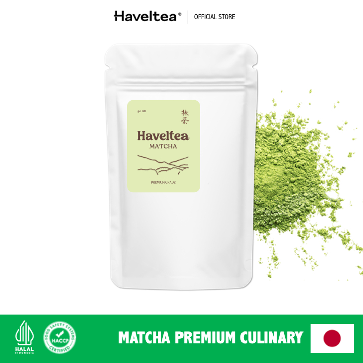 

Haveltea Uji Matcha Premium Culinary Grade Matcha Powder 100% Japan