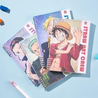 

DELI - BUKU SPIRAL / NOTE BOOK ONE PIECE EN009 A5 210X148MM / KWARTO ISI 50 LEMBAR