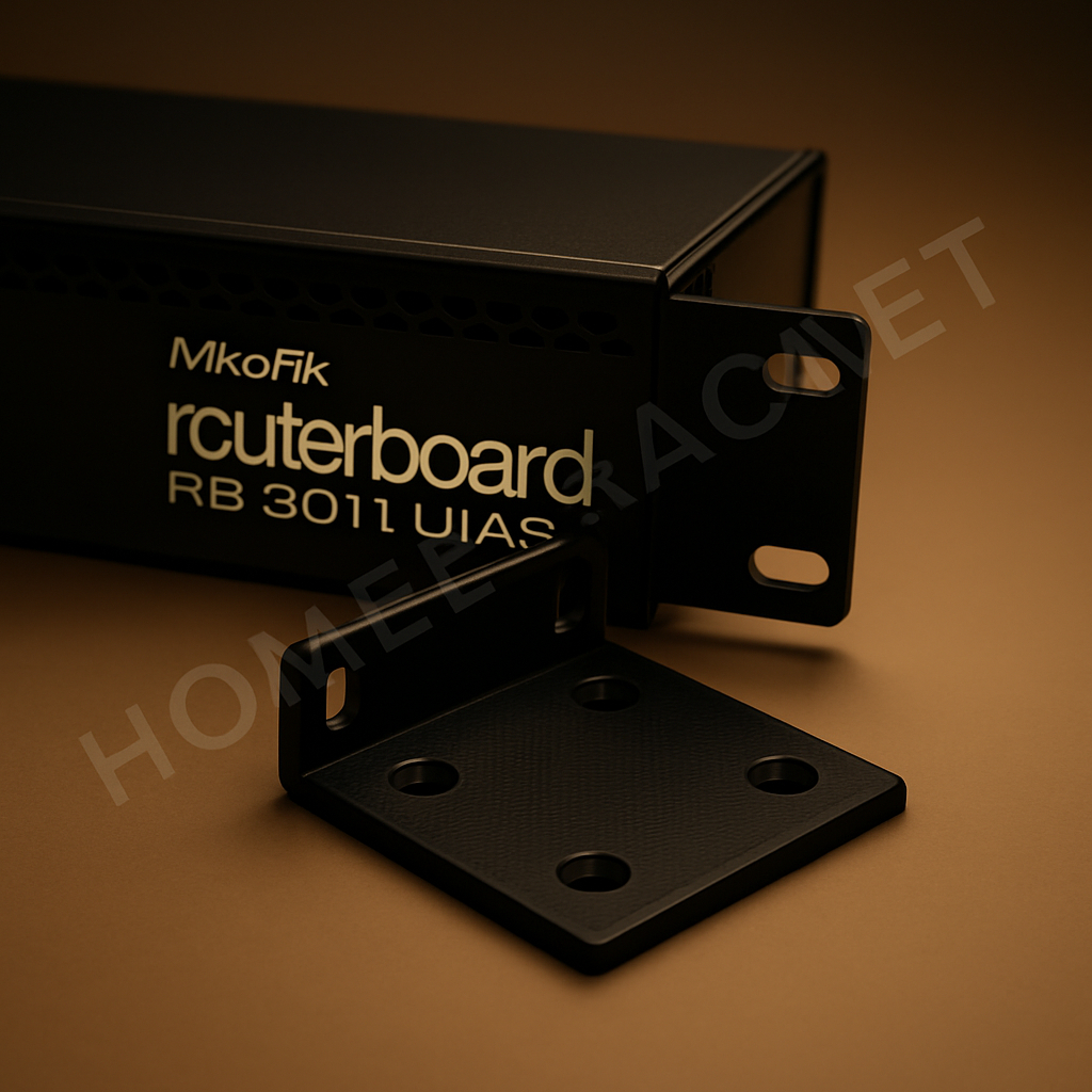 Rackmount Mikrotik RB3011  RB1100AHx2 RB1100AHx4 Rack Mount Rack Server Holder
