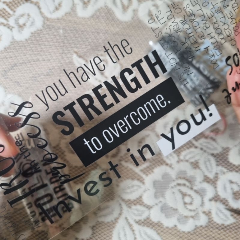 

WT SCRIBBLE SAGA stiker word kata kata quotes jurnal scrapbook