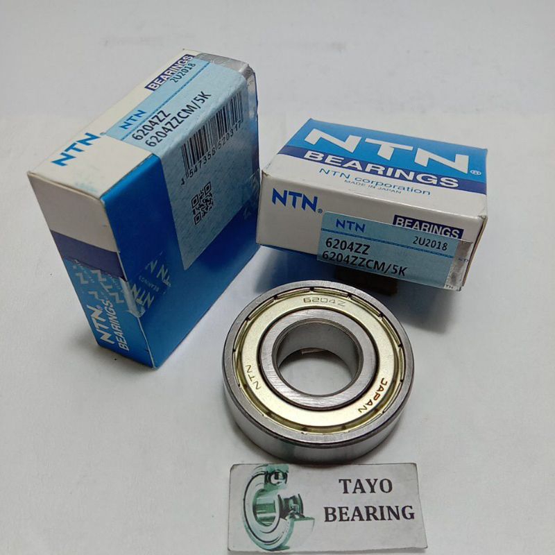 BEARING 6204 ZZ NTN LAHER 6204ZZ NTN