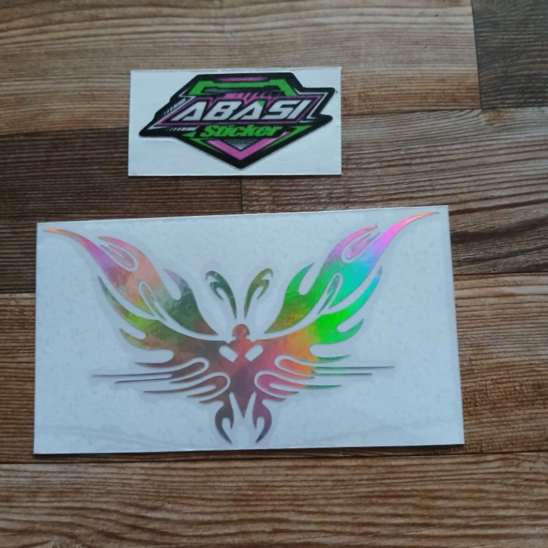 

sticker cutting kupu kupu cantik