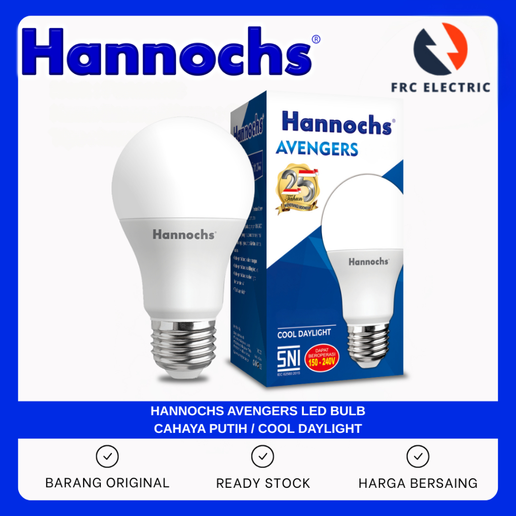 Lampu Bohlam - Lampu LED - Lampu Hannochs - Bohlam LED Hannochs Avengers