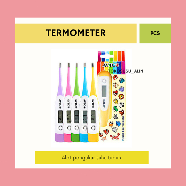 TERMOMETER DIGITAL / ALAT PENGUKUR SUHU TUBUH