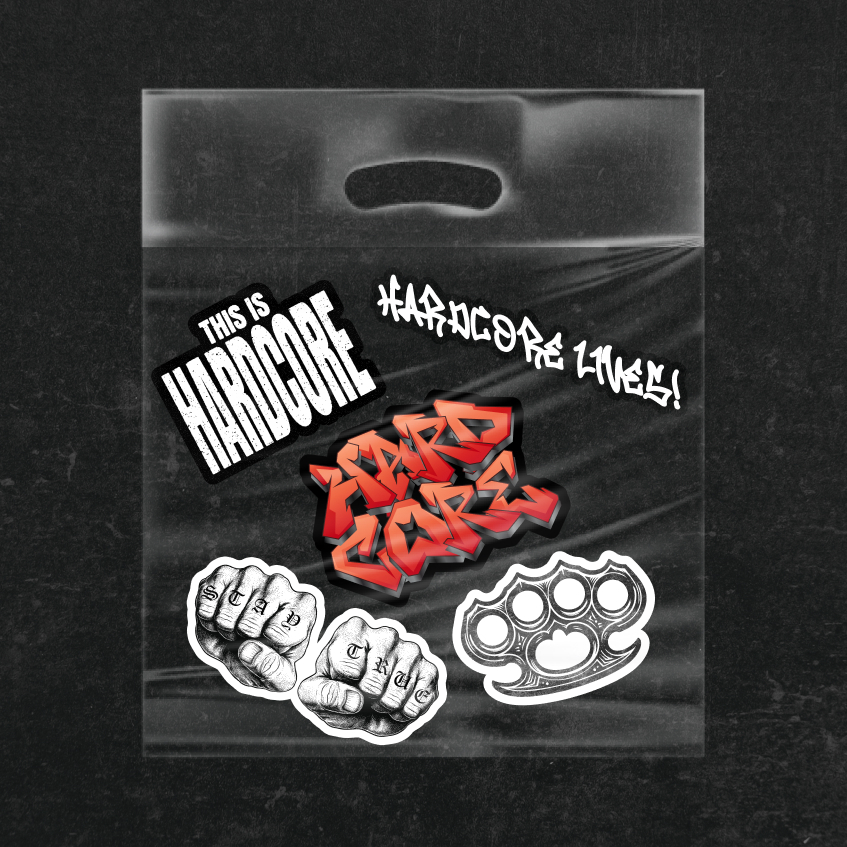 

Stiker Band Hardcore HC Beatdown Vinyl Waterproof