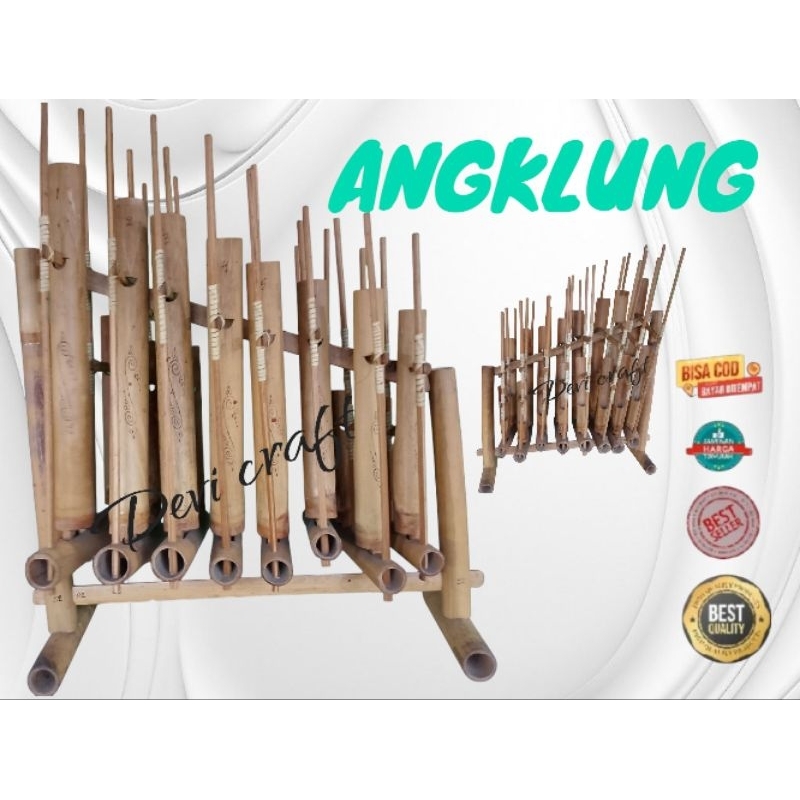 Angklung alat musik tradisional alat edukasi