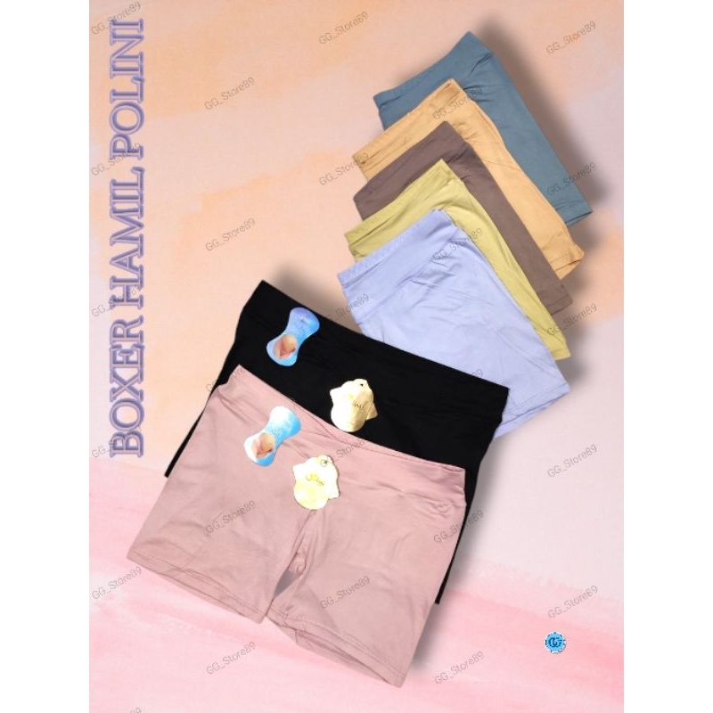 CD CELANA SHORT HAMIL POLINI 12332 / CELANA DALAM IBU HAMIL POLINI12332 Size XL, XXL, XXXL ( ISI per