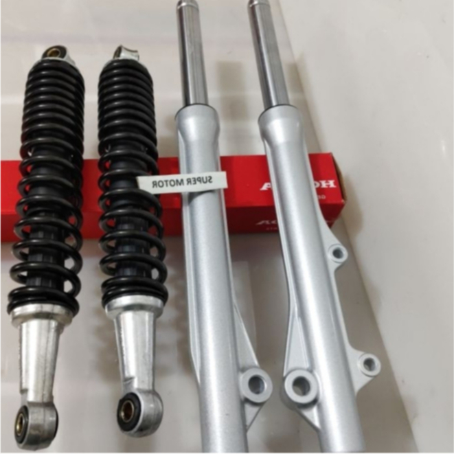 Shock depan & belakang Supra X 125 Carbu shock depan + belakang Supra X 125 Carbu original