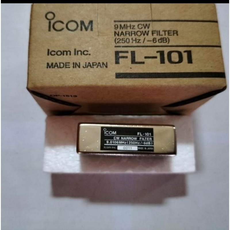 ICOM FL101 CW NARROW FILTER 250Hz -6dB