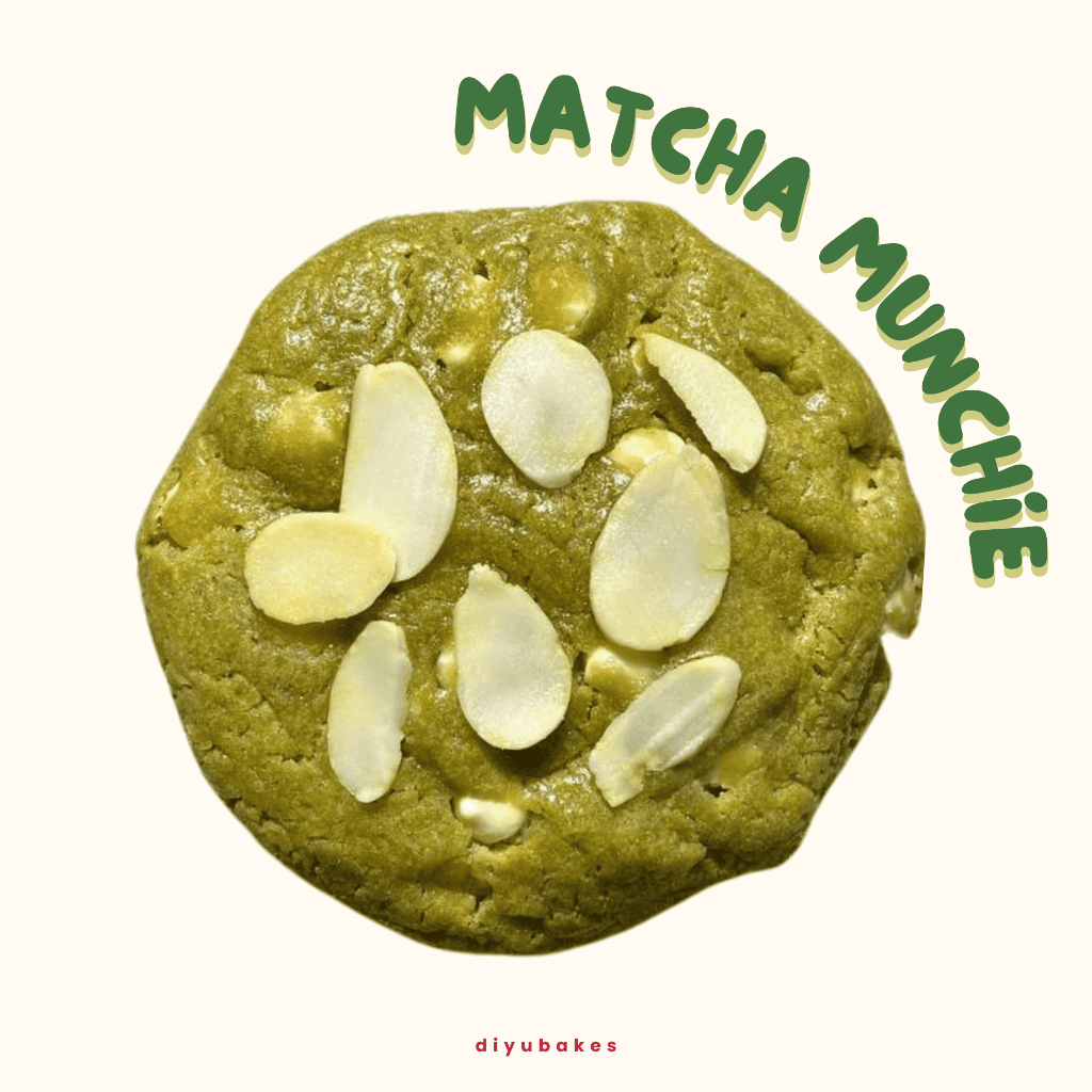 

Soft Baked Cookies Matcha Munchie by diyubakes [60-70 gr]