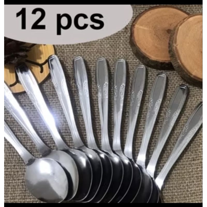 sendok makan biasa 12pcs