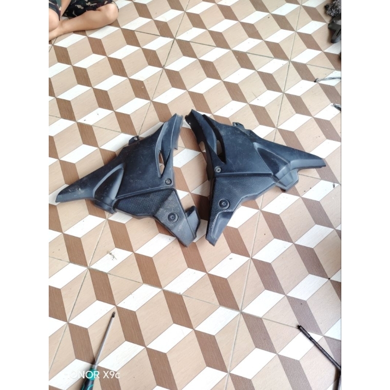 cover r l box tutup aki kanan kiri honda verza original asli ori second