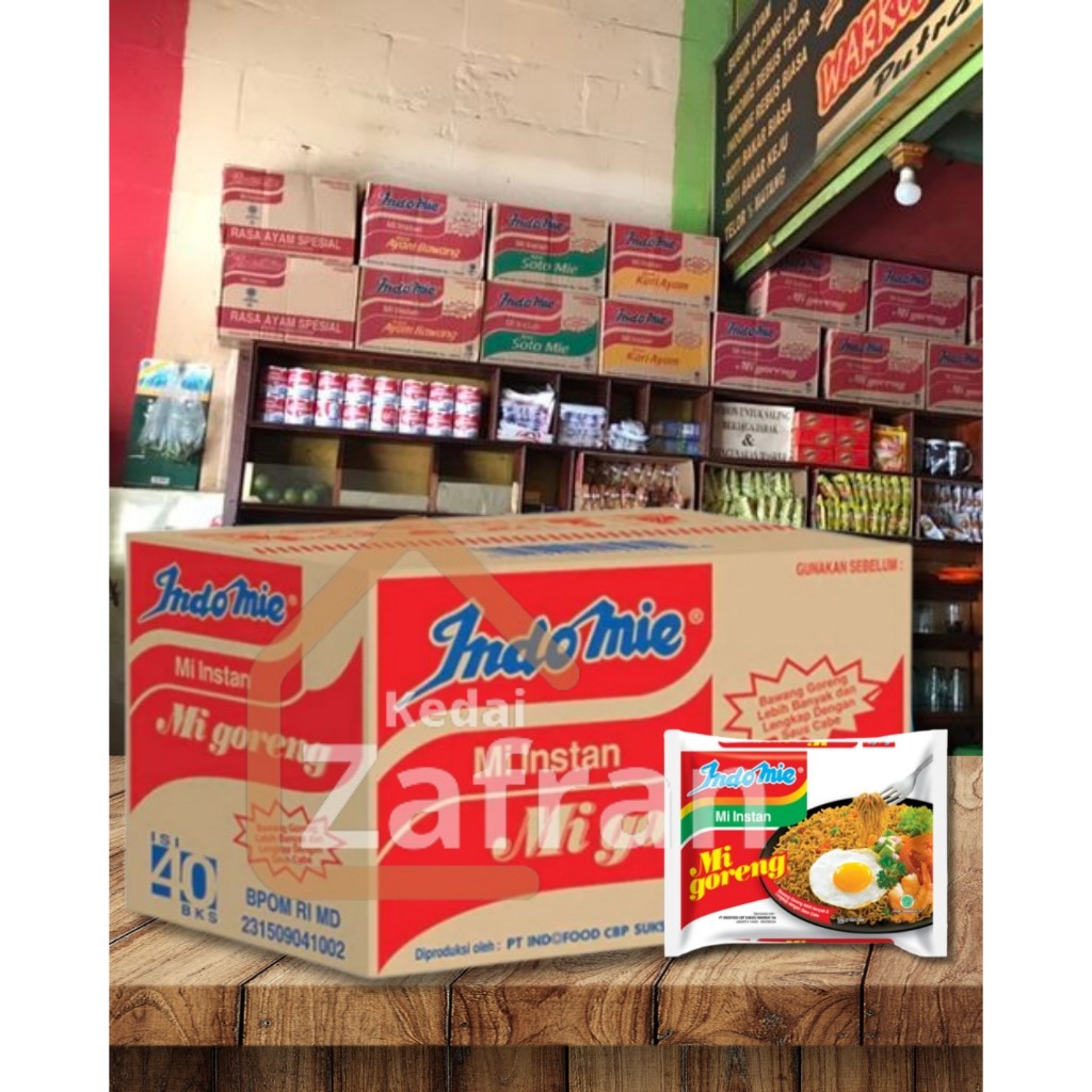 

Indomie Mi Goreng Mie Instan 85 gr (1/2 Dus)