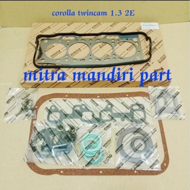 PACKING FULL SET TOYOTA COROLLA TWINCAM 1.3 2E ASLI