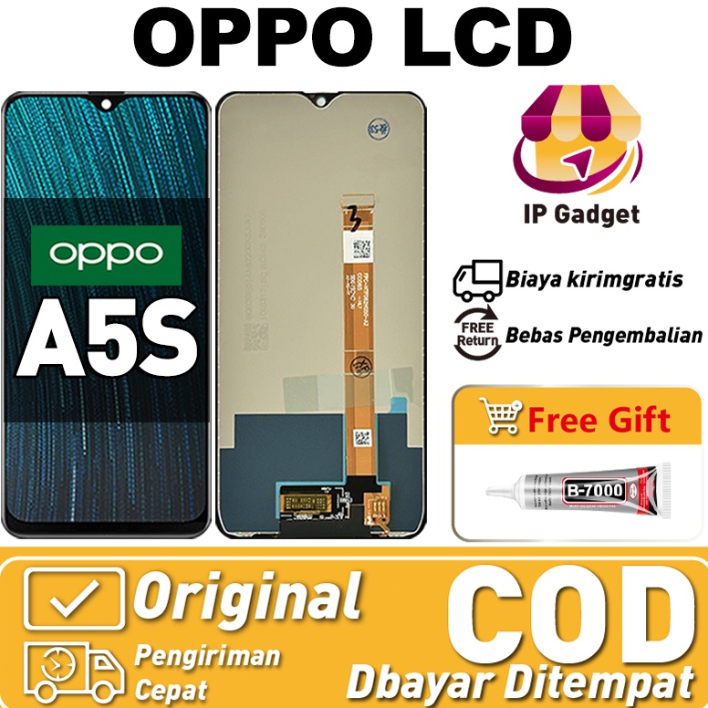 KODE D26X Original LCD OPPO A5S fullset ori asli Layar hp touchscreen Sentuh Versi Tinggi COD