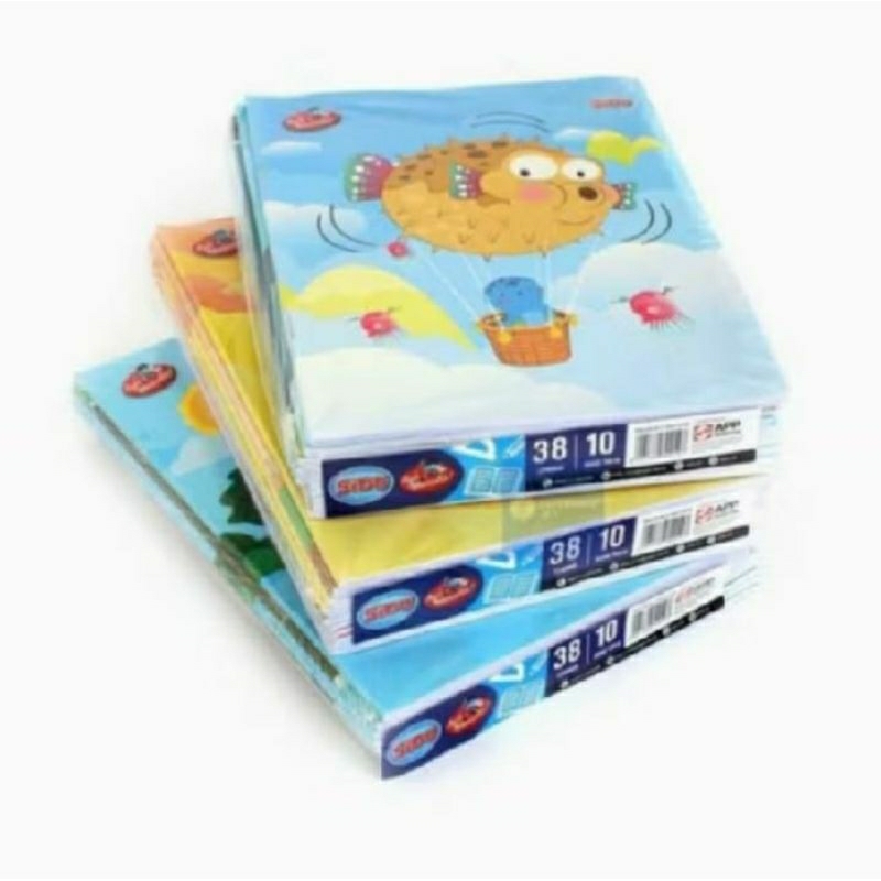 

BUKU TULIS SIDU 38 ISI 10 pcs perpack