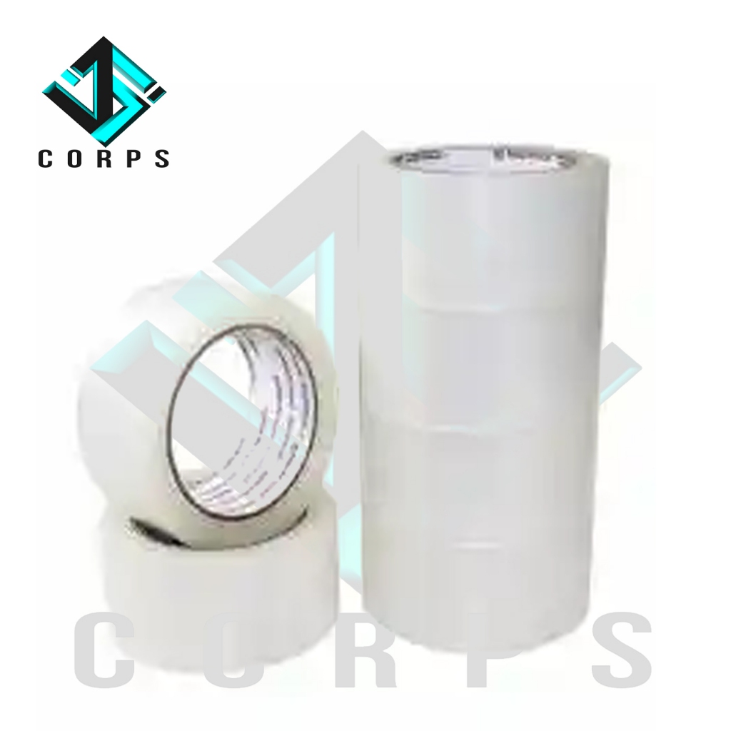 

PREMIUM TAPE 100 YARD LAKBAN BENING (PCS) / Lakban Bening 45mm x 100 yard Selotip 2 inch / 100 Yard Kuat