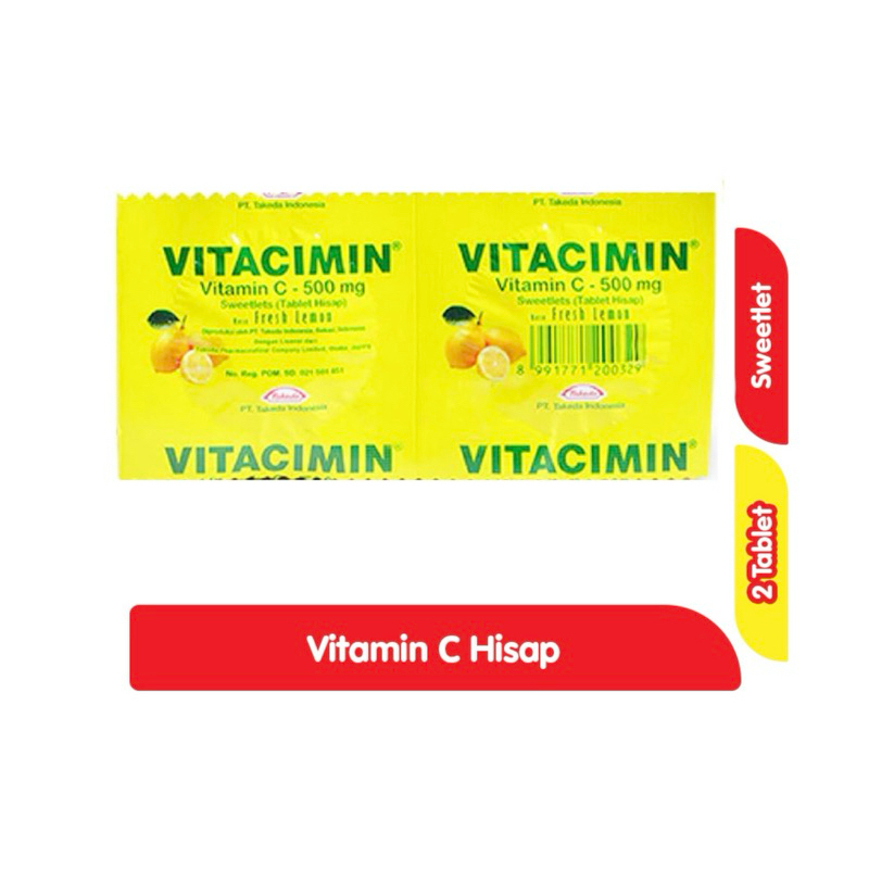 Vitacimin Tablet Hisap Vitamin C
