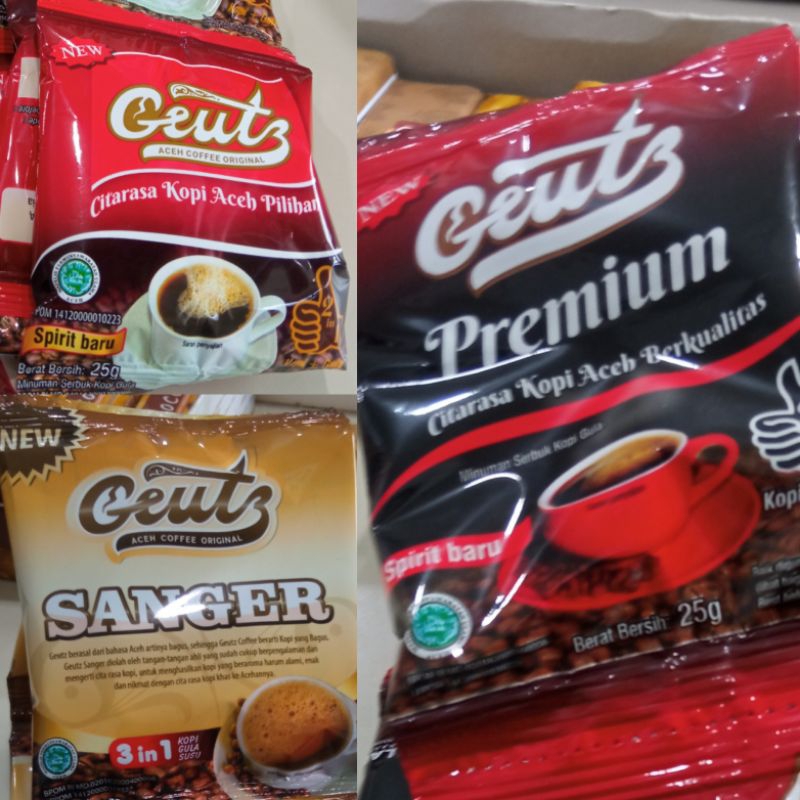 

GEUTZ Kopi Gula Sasetan | 2in1 Premium | 3in1 sanger saset