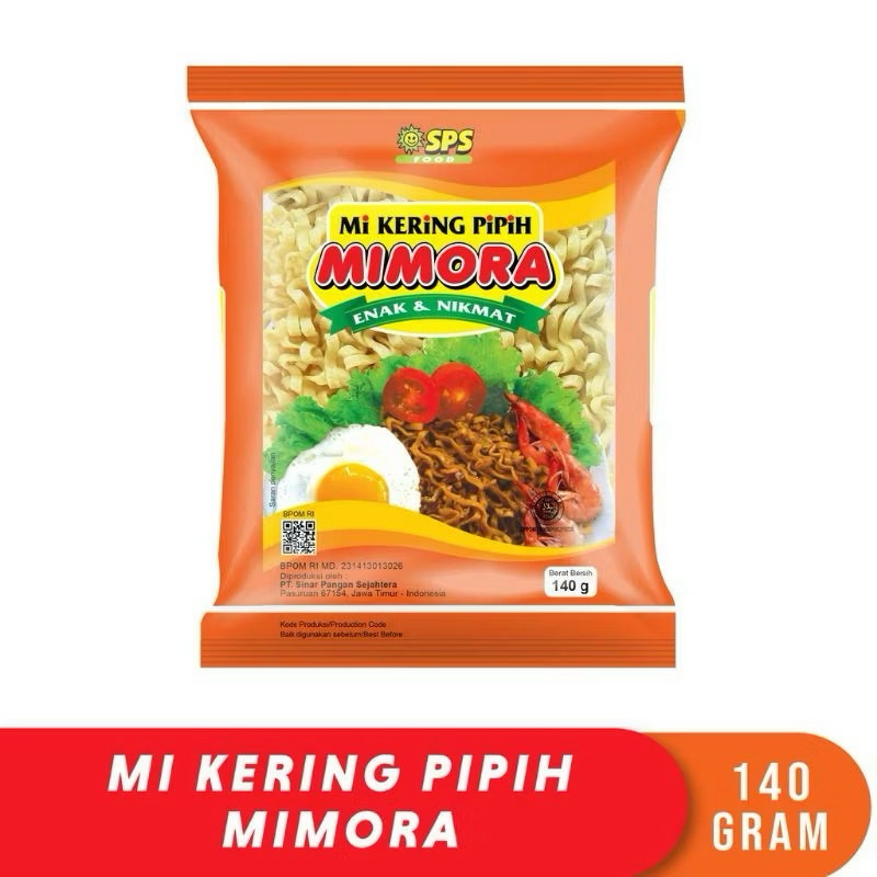 

Mimora Mi Kering Pipih 126 Gram