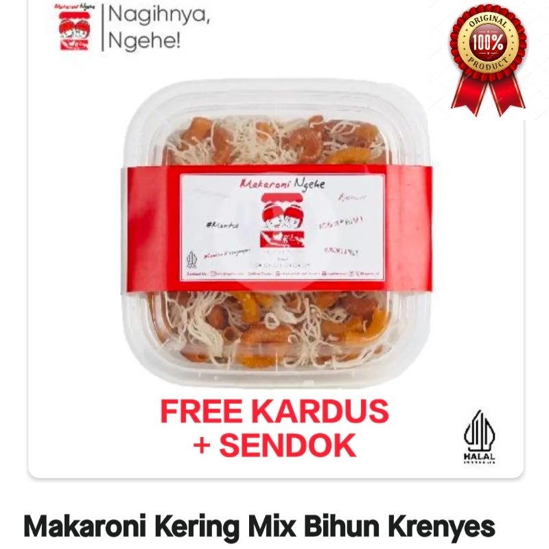 

MAKARONI KERING MIX BIHUN GORENG NGEHE BOX SMALL