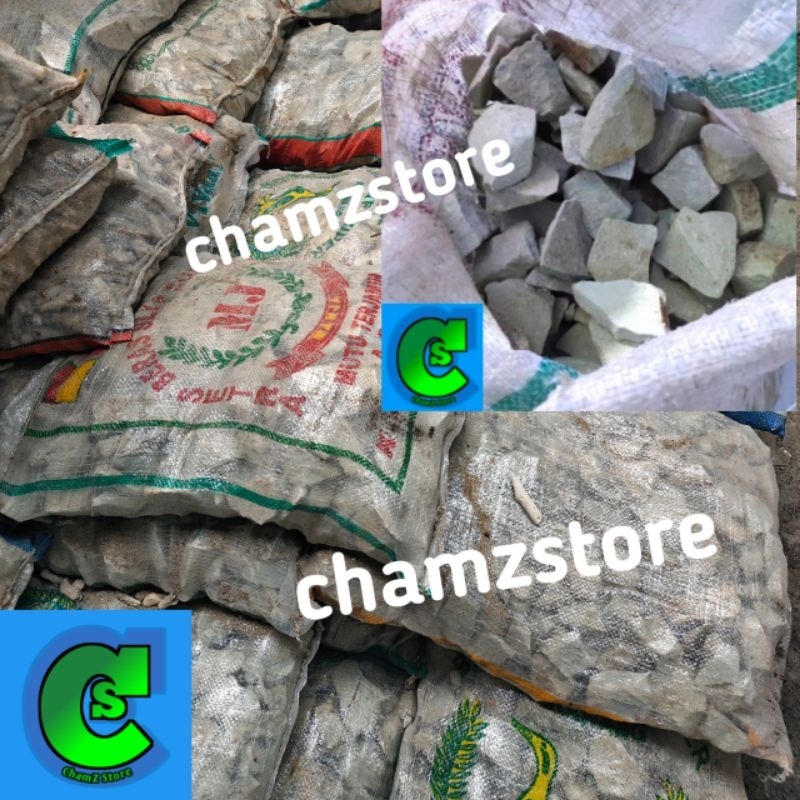 20kg zeolit karungan media filter kolam ikan / zeolit karungan / zeolit 1 karung / zeolit media filt