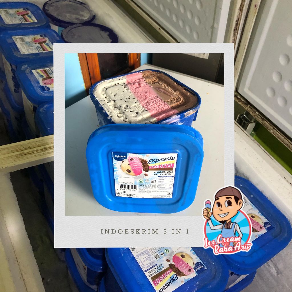 

Eskrim Emberan / Eskrim 8 Liter/ Eskrim Jumbo / Eskrim Murah / Ice Cream 8 Liter