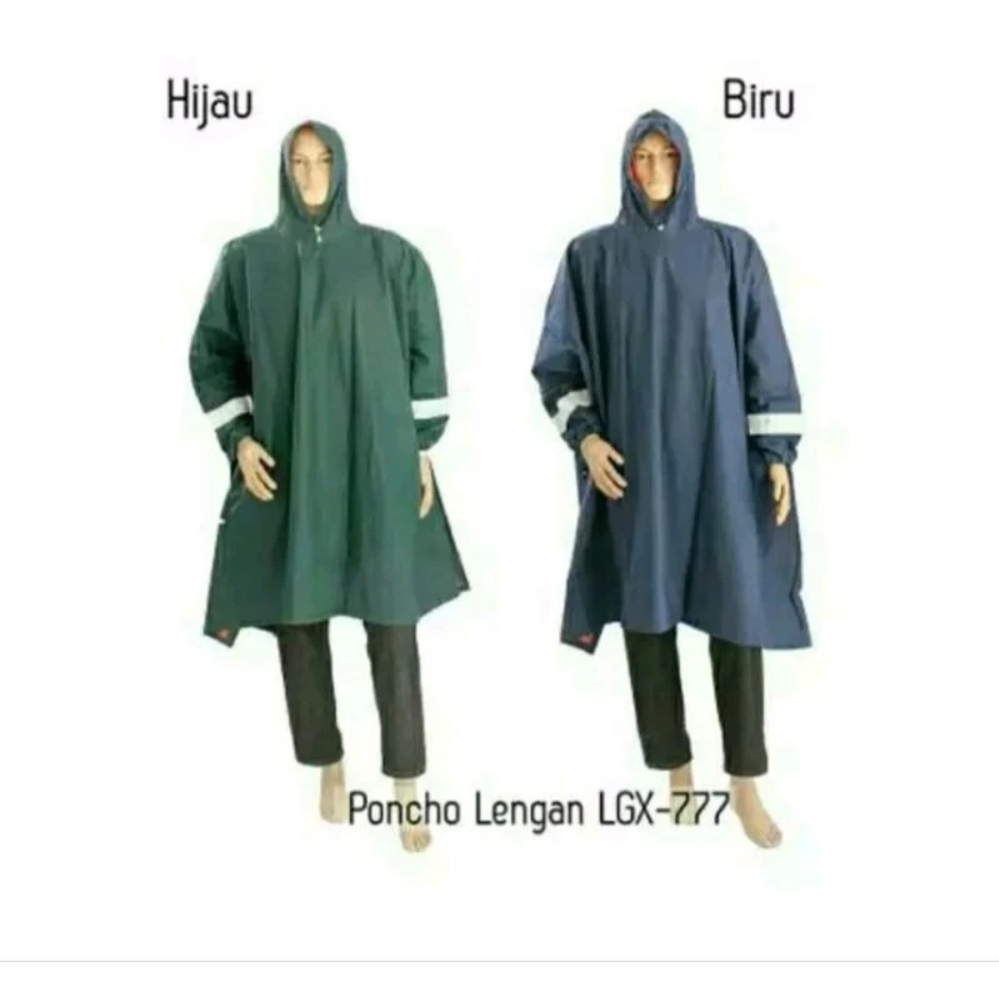 Jas hujan Penguin Ponco Lengan LGX 777
