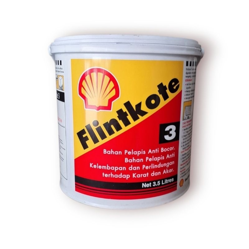 Shell Flintkote 3  Aspal cair Waterproofing 4 Kg