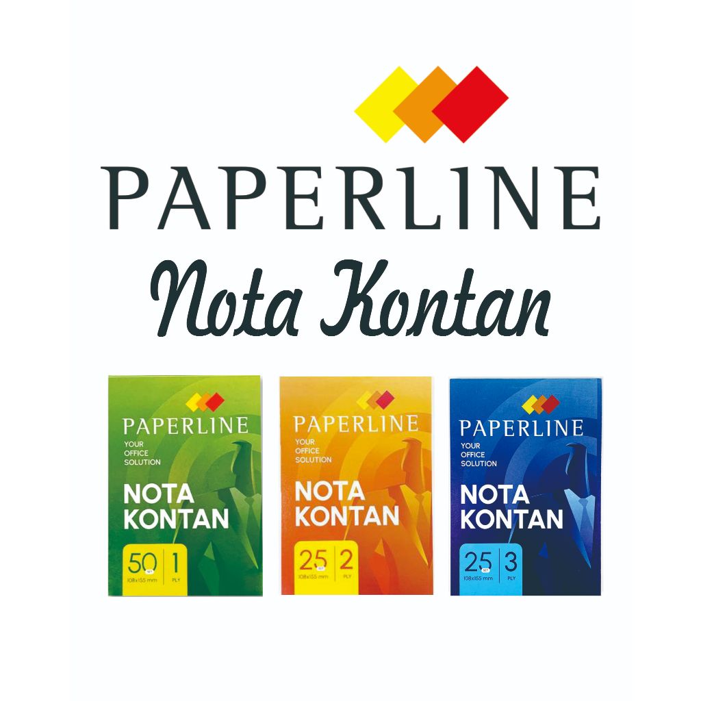 

Nota Kontan Paperline 1/2/3 PLY