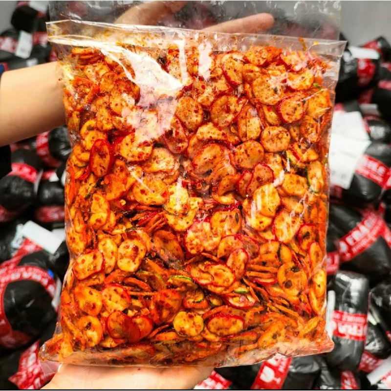 

keripik bawang pedas daun jeruk