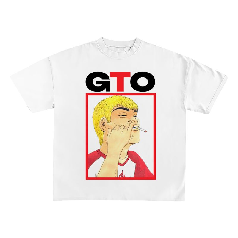 KAOS ANIME GREAT TEACHER ONIZUKA | T-SHIRT BAJU VINTAGE ANIME | COMBED PREMIUM 24s | KAOS BAJU ANIME