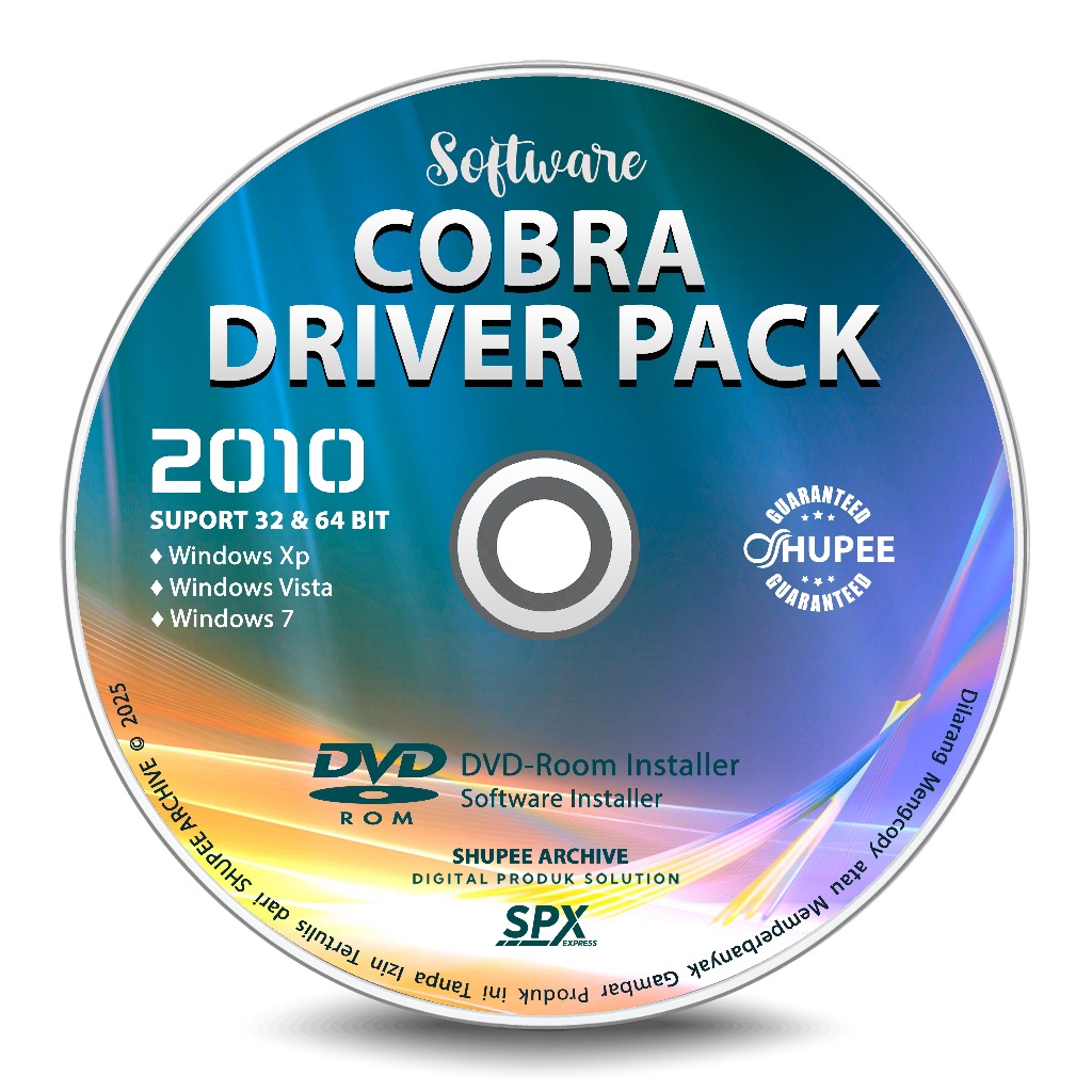 CD/DVD Cobra Driver Pack 2010 Software