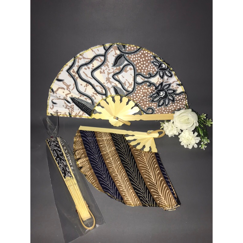 SouvenirPernikahan/KipasBatikBambu/Sedang