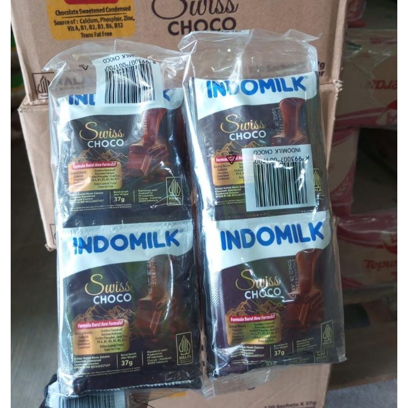 

susu Indomilk renceng kental manis putih & coklat 37gr (1pck isi 6pcs)