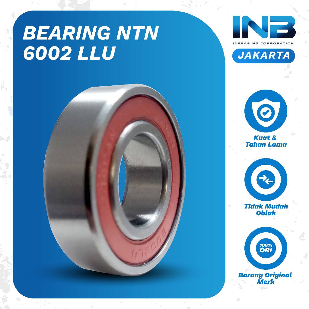 Laker Bearing 6002 LLU NTN Bearing Crankshaft Jupiter Z Mio Cover Cvt Beat Karbu Original NTN INB JA