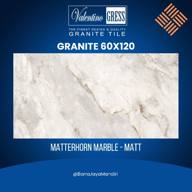 GRANITE 60X120 MATTERHORN MARBLE | MATTE