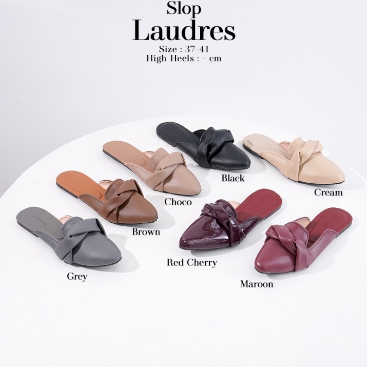 Update Deliwafa  Sandal Wanita Laudres Slop