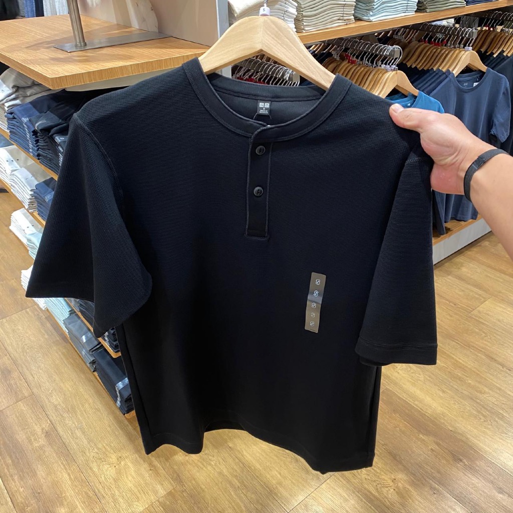 Jastip. Tshirt Dry Waffle Uniqlo (MAN)