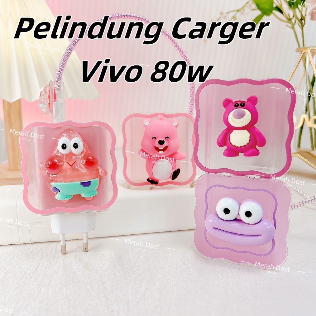 KODE P77W Pelindung Kabel Carger Vivo 8w Adaptor Pelindung Kepala Carger Pelindung Kabel Charger Cas