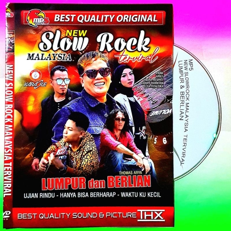 Kaset DVD Mp5 Vidio Musik Lagu Slow Rock Malaysia Terbaru - Kaset Mp5 Vidio Audio Musik Koleksi Lagu