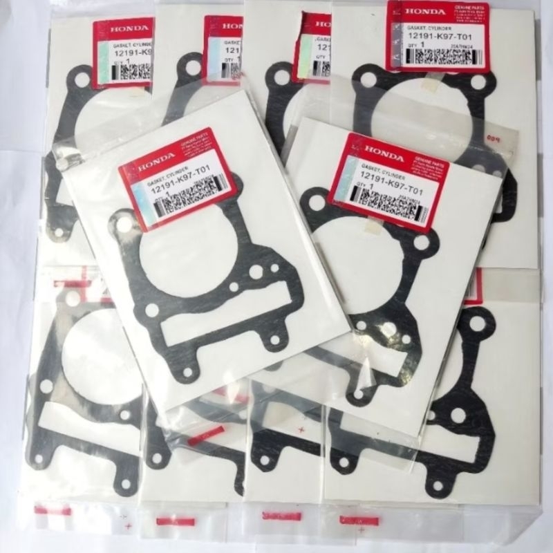 GROSIR ( 10 PCS  ) PAKING BLOK CYLINDER PCX 125 PCX 150 PCX CBU GASKET BLOK SILINDER PCX 150 PACKING