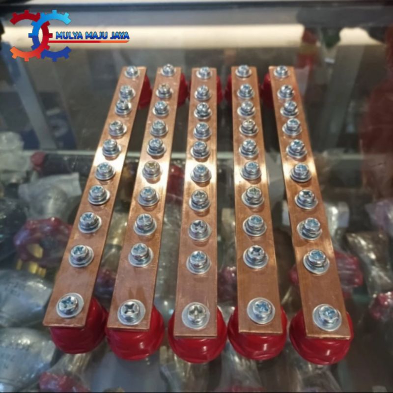 Busbar Netral 3mm - Busbar tembaga