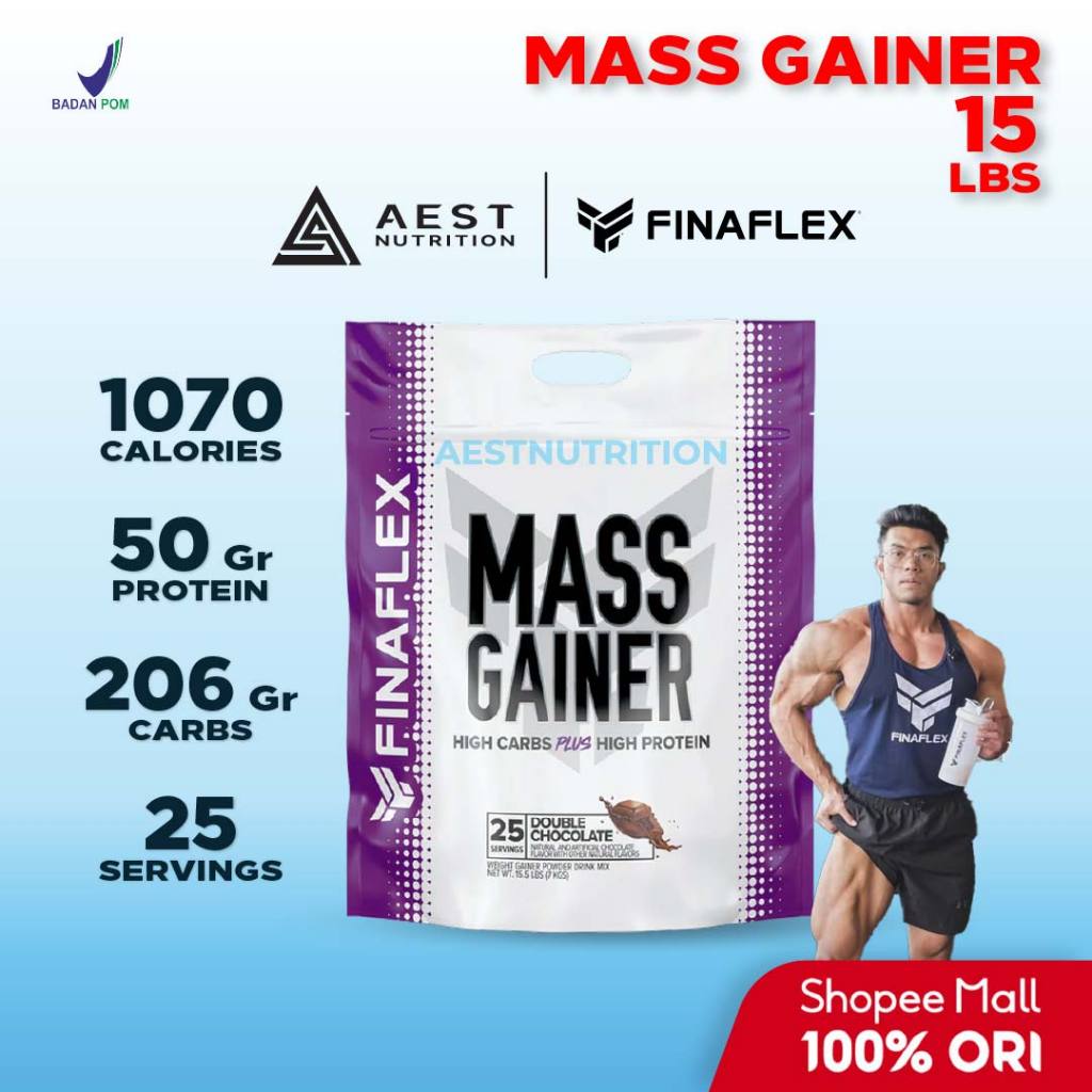 Finaflex Mass Gainer 15,5 lbs - Susu Protein Tinggi Kalori