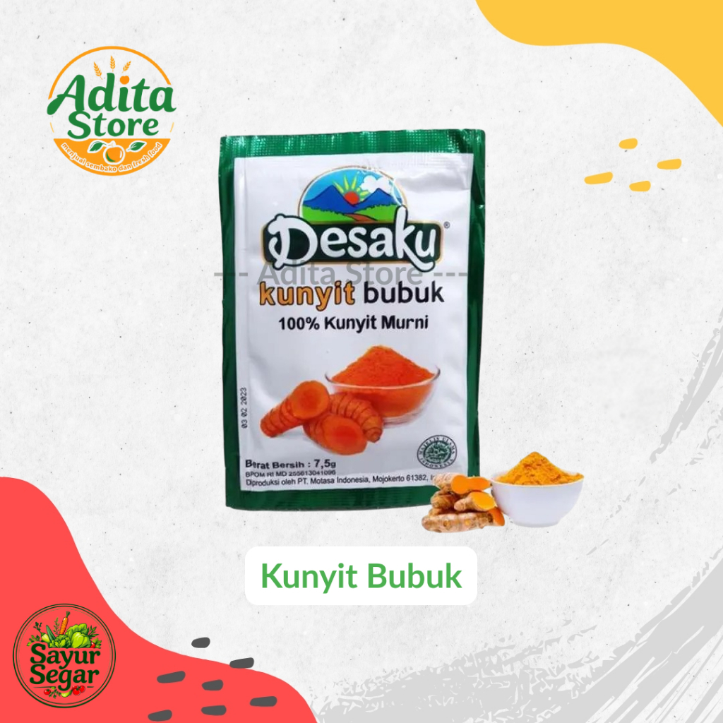 

Desaku Kunyit Bubuk Sachet