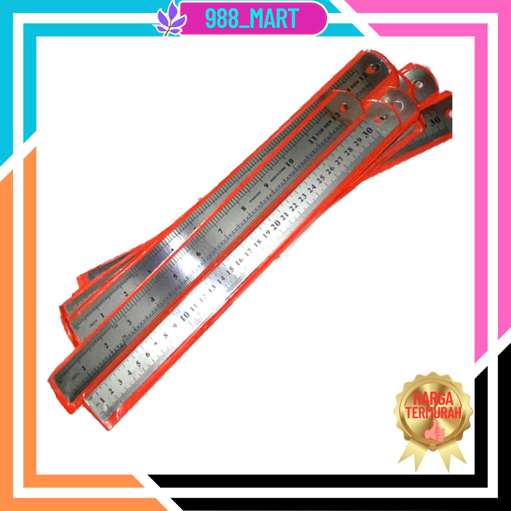 

【COD】【TERMURAH】PENGARIS BESI STAILESS 30CM