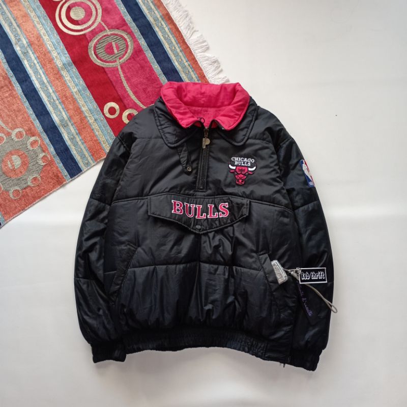 JACKET CHICAGO BULLS VTG ORIGINAL 100% (SEPERTI BARU) bulak balik