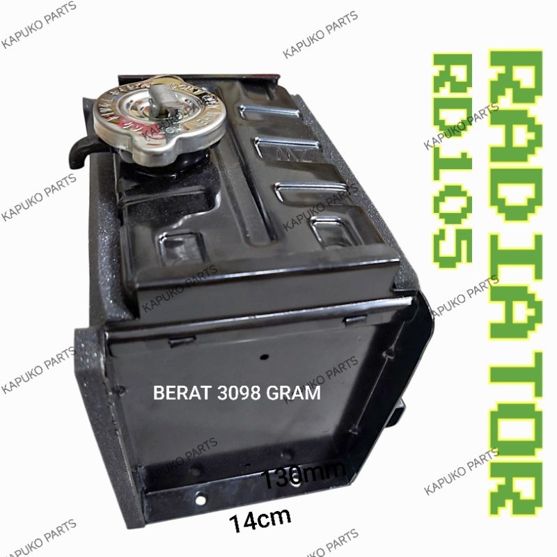 RD105 RD110 RADIATOR UNTUK MESIN DIESEL KUBOTA 10.5PK