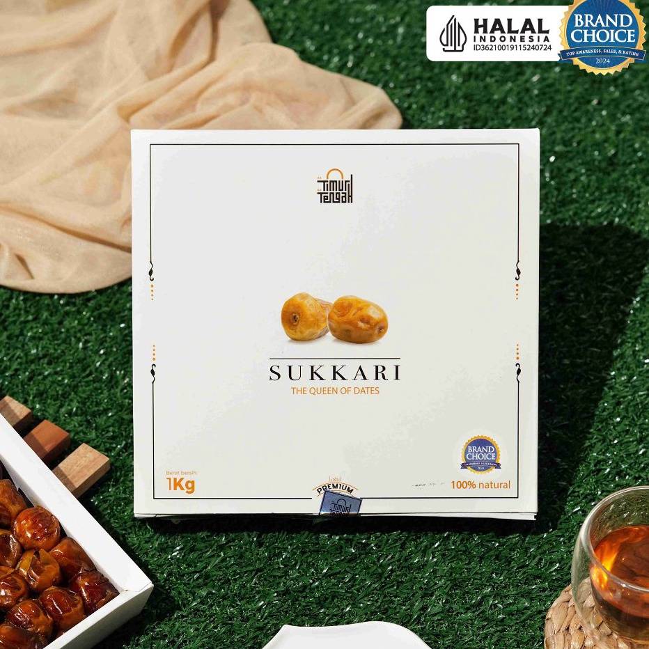

Timur Tengah Kurma Sukari 1Kg Premium Original High Quality